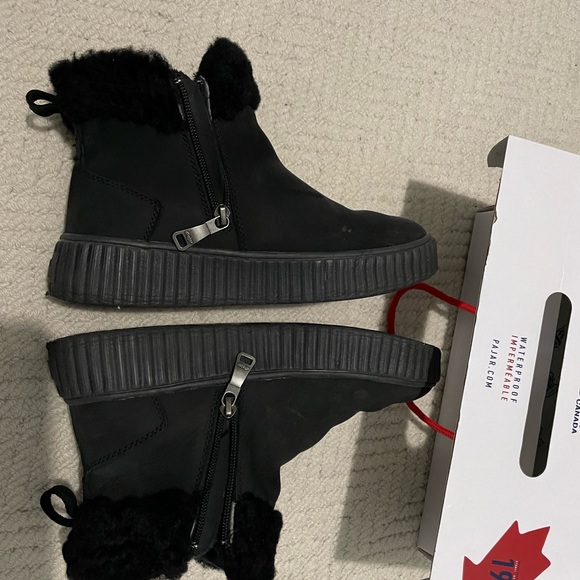 Pajar black size 39 waterproof booties - Picture 10 of 10